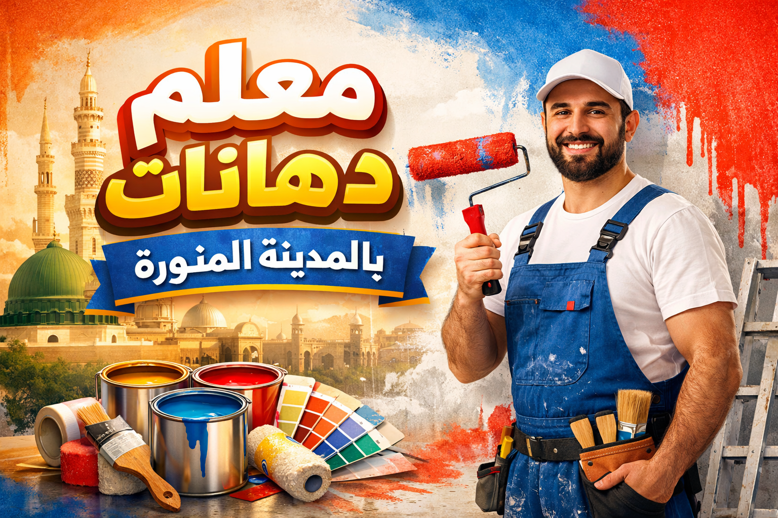 معلم دهانات بالمدينة المنورة