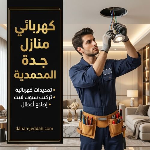 كهربائي منازل جدة المحمدية