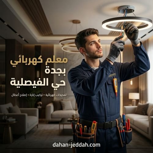 معلم كهربائي بجدة حي الفيصلية