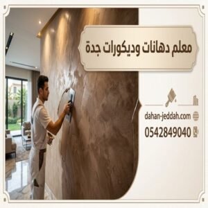 معلم دهانات وديكورات جدة حي الروضة